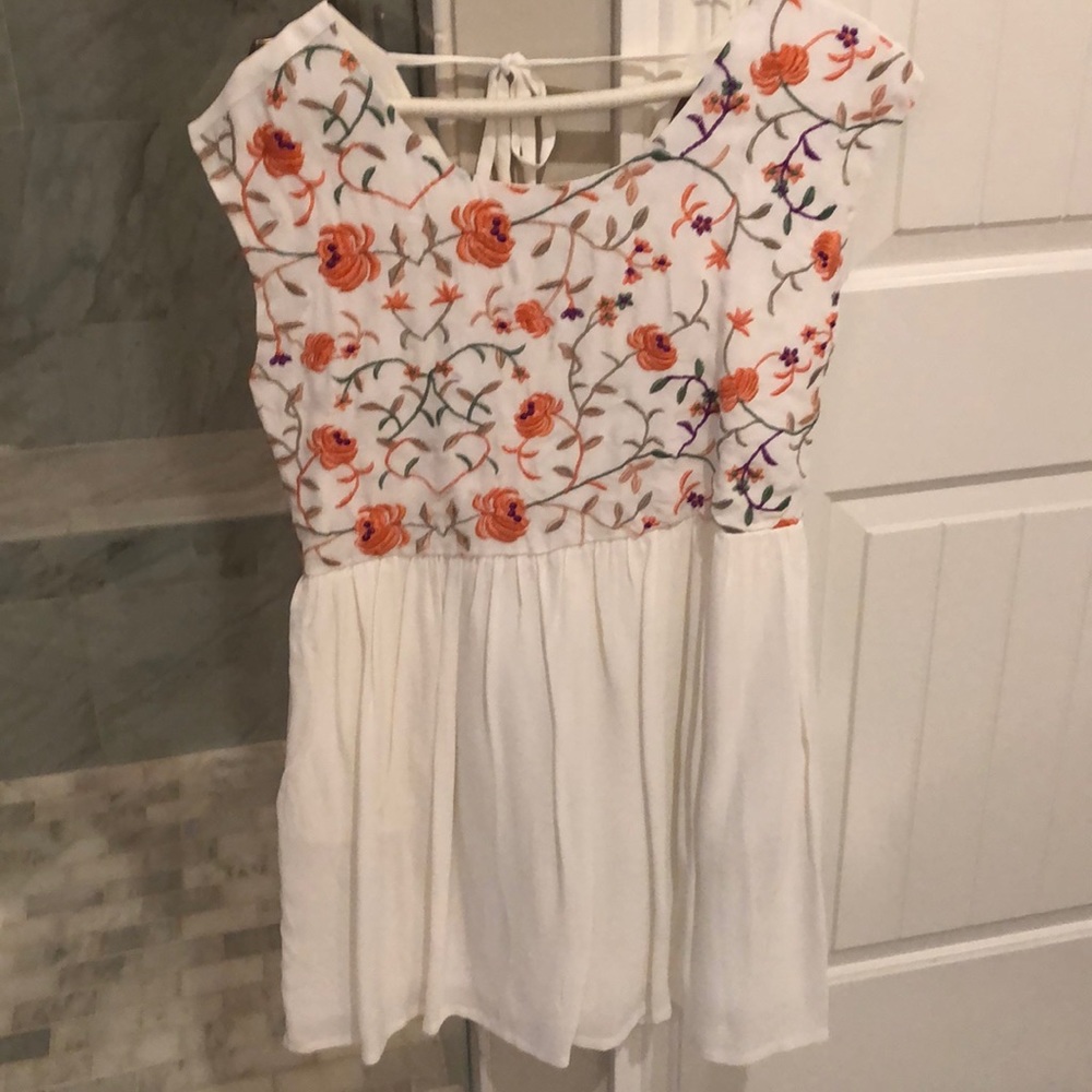Embroidered dress